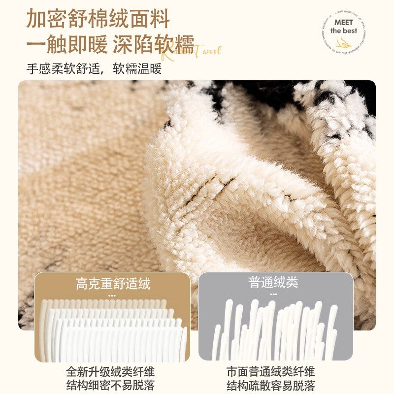 毛绒沙发盖布新款加厚防滑沙发巾全盖保暖沙发毯防猫抓盖毯,居家布艺,沙发垫,淘宝优惠券,粉丝福利购,淘宝优惠卷