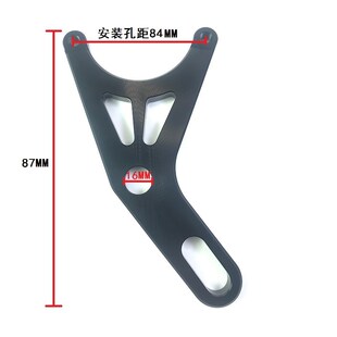 布雷博小螃蟹卡钳鼓改碟装碟刹电摩改装刹车小龟战速鬼一鼓改碟