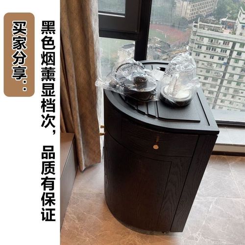 阳台功夫茶桌书桌一体家用两用岩板茶几小户型折叠茶台