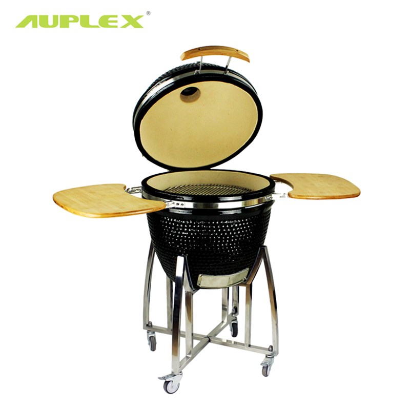 kamado grills烧烤炉23.5英寸BBQ闷熏炉家用陶瓷烧烤炉商用烟熏炉