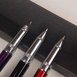 文荣金属钢笔黄铜墨水铱金笔尖暗尖学生练字笔尖顺滑库存老笔