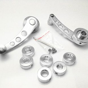 通用铝合金玻璃手动升降器手摇把手 汽车车窗摇把小货车面包车改装