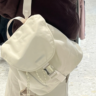 Drawstring轻便户外双肩包抽绳水桶包运动骑行背包旅行书包男女款