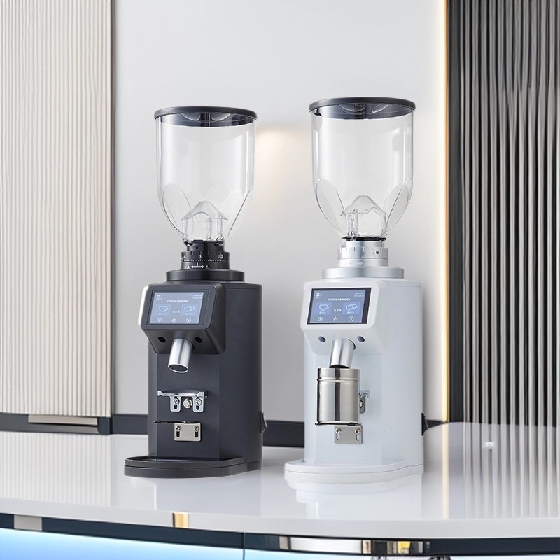 凌动商用咖啡机全自动磨豆机意式电动咖啡定量咖啡豆研磨器