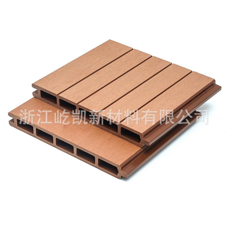 浙江嘉兴户外围栏板栅栏板等木塑产品室外公园工程木塑厂家直销