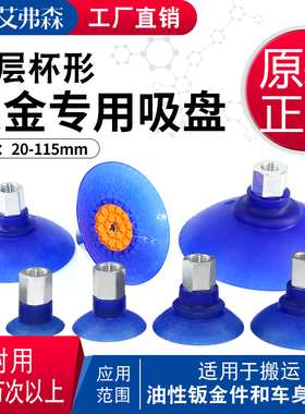 原装进口真空吸盘机械手SAXM-20/30/40/50/60/80/100/115工业吸盘