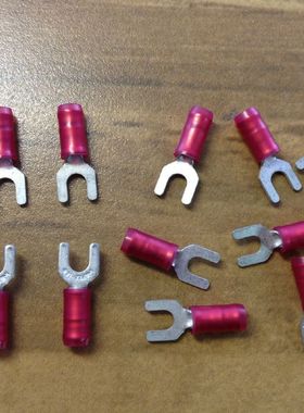 TE泰科34080 22-16AWG  3.6mm Y型接线端子 进口叉型端头