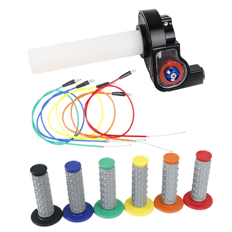 越野摩托车改装 110-250CC华洋波速尔CQR大拧油带油门线转把总成