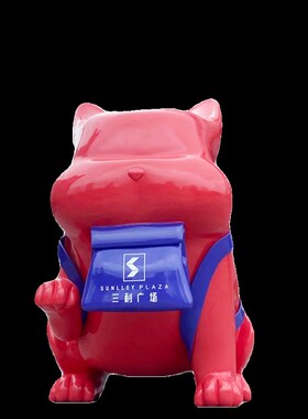 玻璃钢大型卡通人物雕塑定制商场公园步行街彩绘落地景观美陈