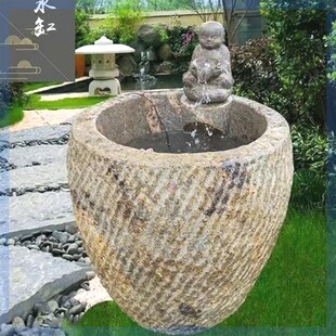 石臼石雕老式农村石头物件家用仿古大号年糕辣椒红糖糍粑窝子