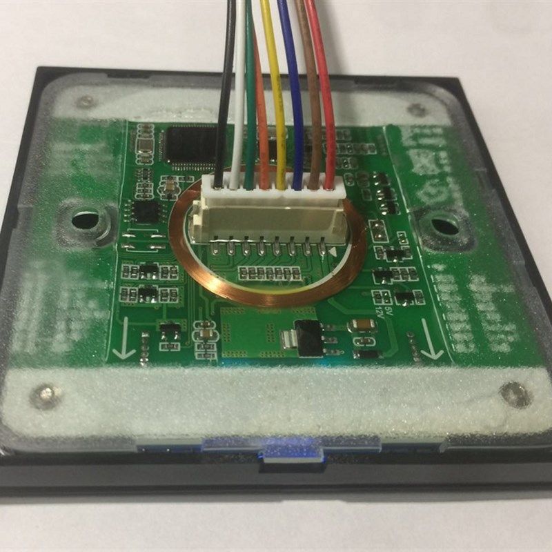 钢化玻璃门禁读卡器 R5 R22 WG2 输出 门禁读头 防水读头