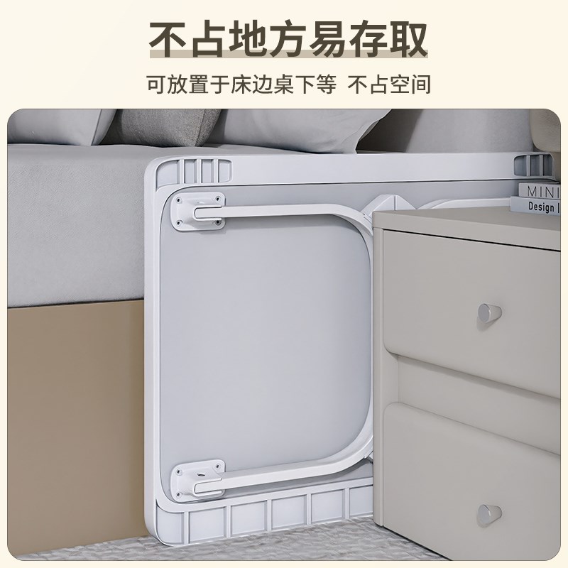 喵同学床上小桌子飘窗折叠桌学生床头宿舍书桌笔记本电脑支架简约