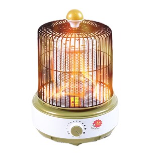 鸟笼子烤火炉家用小型电暖炉电烤炉子桌下烤脚烤火器小太阳取暖器