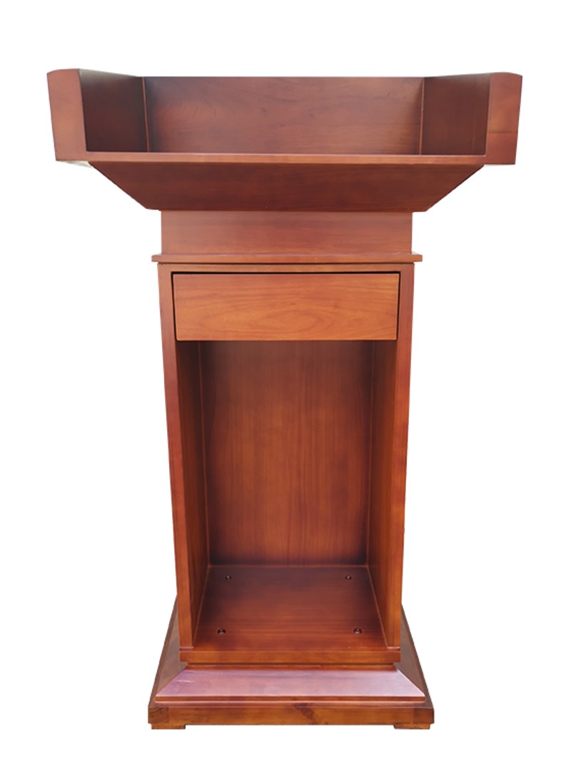 实木演讲台发言台迎宾台讲台桌咨询台接待台教师婚礼持台宣誓台