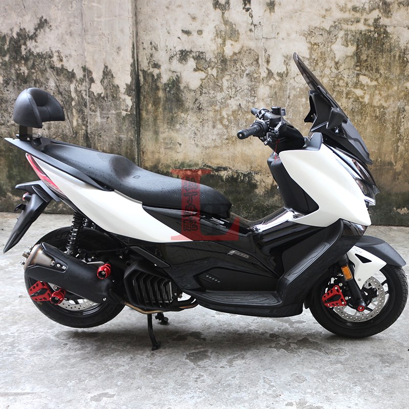 适用升仕D M改装排气管球减震前轮块保护柱前叉杯