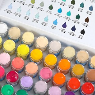 马蒂斯脱胶水粉颜料艺考广告设计鲁美免调色色色色装