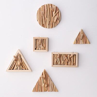 原木挂钩进门玄关入户门挂衣钩墙上壁挂木质挂衣架创意衣帽钩装饰