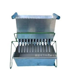 集料分样器煤炭分料仪器不锈钢二分器煤炭化验设备配件 敞开式