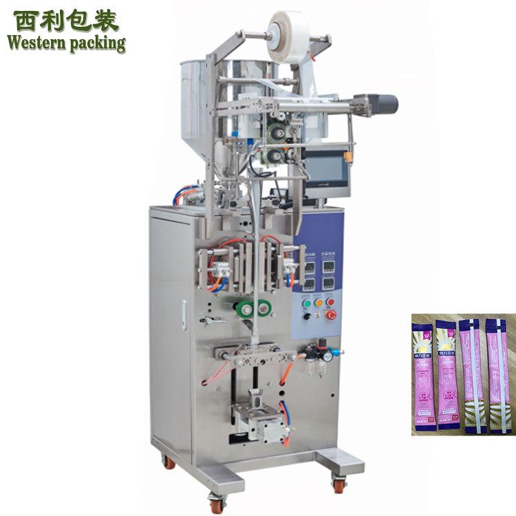 厂家生产背封液体包装机免洗面膜包装机液体/膏体定量包装机直营