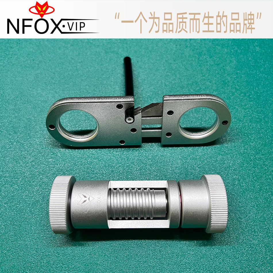 安装油针压入油管裁切器接头置入