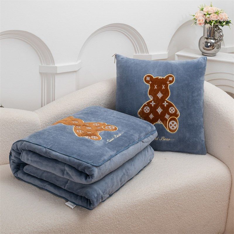 冬季加厚两用抱枕被沙发床上毛毯出游露营便携枕头被,居家布艺,抱枕被,淘宝优惠券,粉丝福利购,淘宝优惠卷