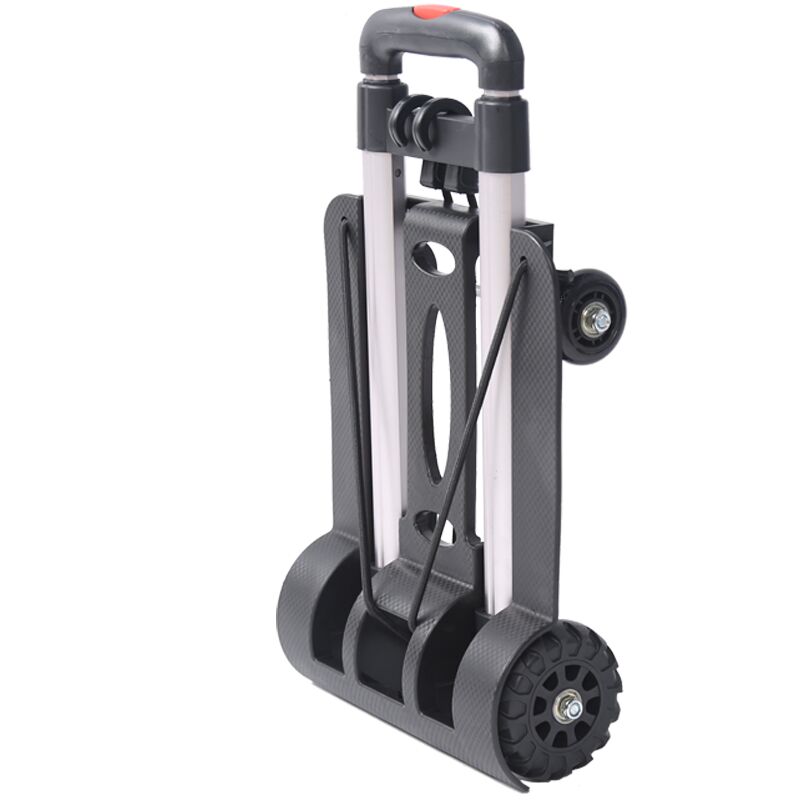 家用折叠铝合金小号迷你便携式购物车折叠买菜小拉车手拉行李车