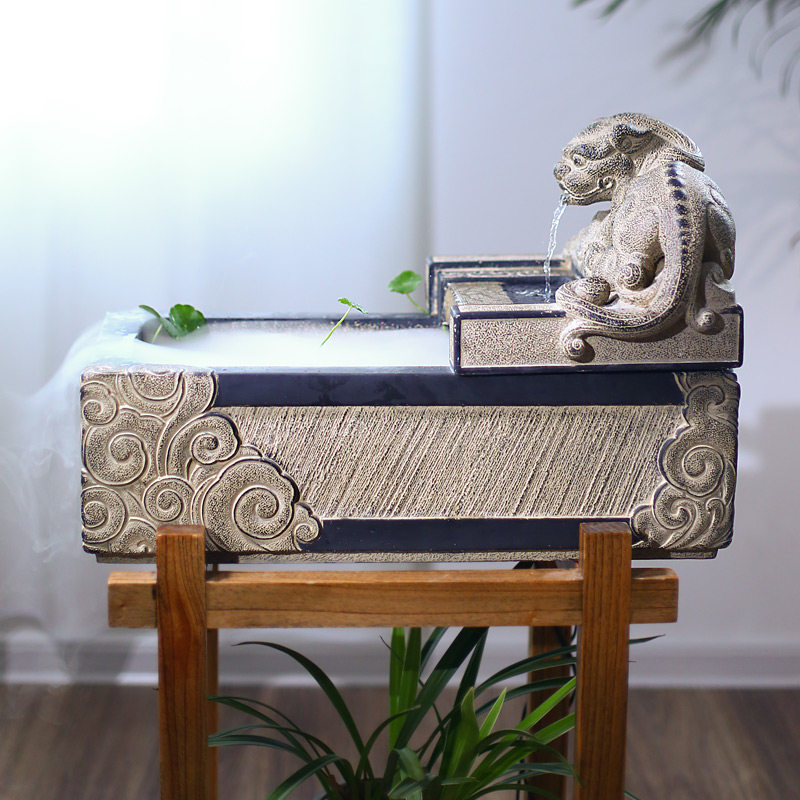 汉韵堂喷泉流水客厅室内招财摆设业生财循环水景观水系造景,家居饰品,流水摆件,淘宝优惠券,粉丝福利购,淘宝优惠卷