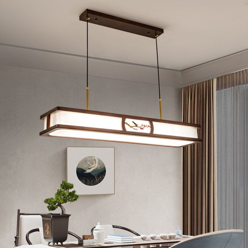 新长方形餐吊灯现代客厅灯创意个性茶室饭厅大气吧灯,家装灯饰光源,餐厅吊灯,淘宝优惠券,粉丝福利购,淘宝优惠卷