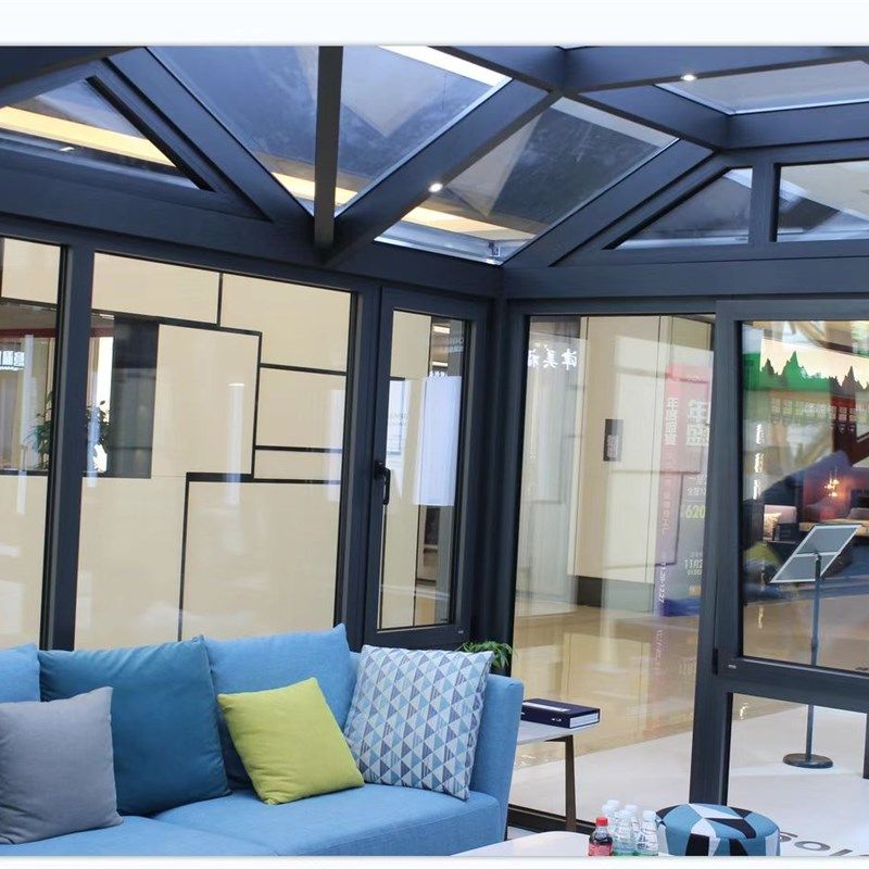 天津坚美型断桥铝门窗保温隔热静音窗封阳台露台落地窗钢化玻璃,全屋定制,铝合金窗,淘宝优惠券,粉丝福利购,淘宝优惠卷