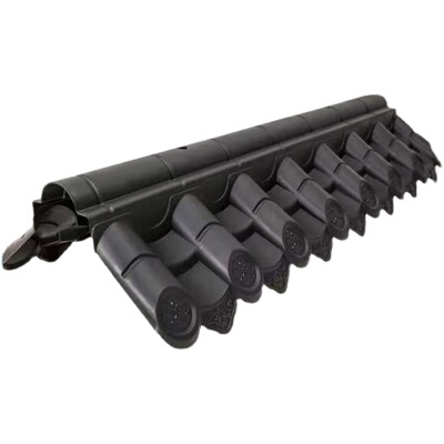 小号面墙头瓦片窄墙专用围墙瓦树脂瓦马头墙压顶瓦仿古一体瓦片