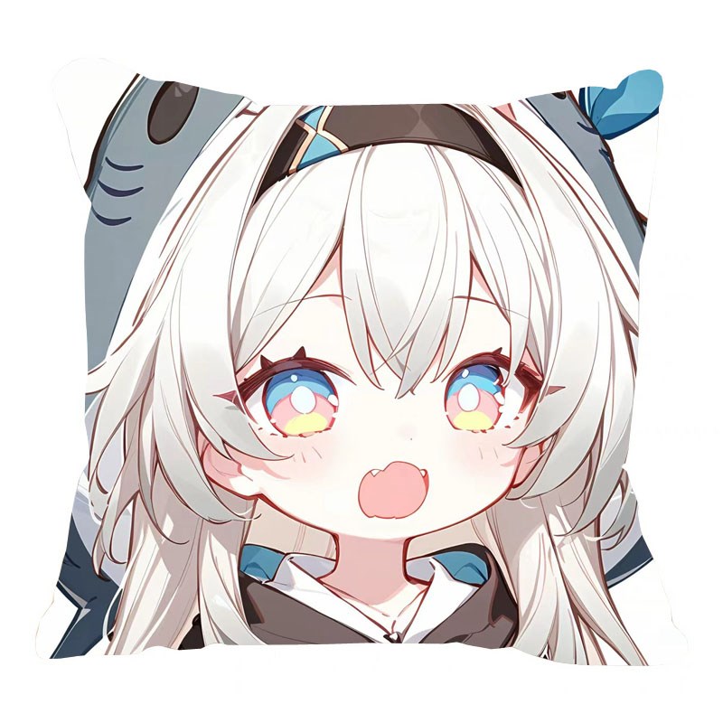 崩坏星穹铁道流萤卡通小学生午睡枕头客厅沙发装饰靠枕腰靠大抱枕