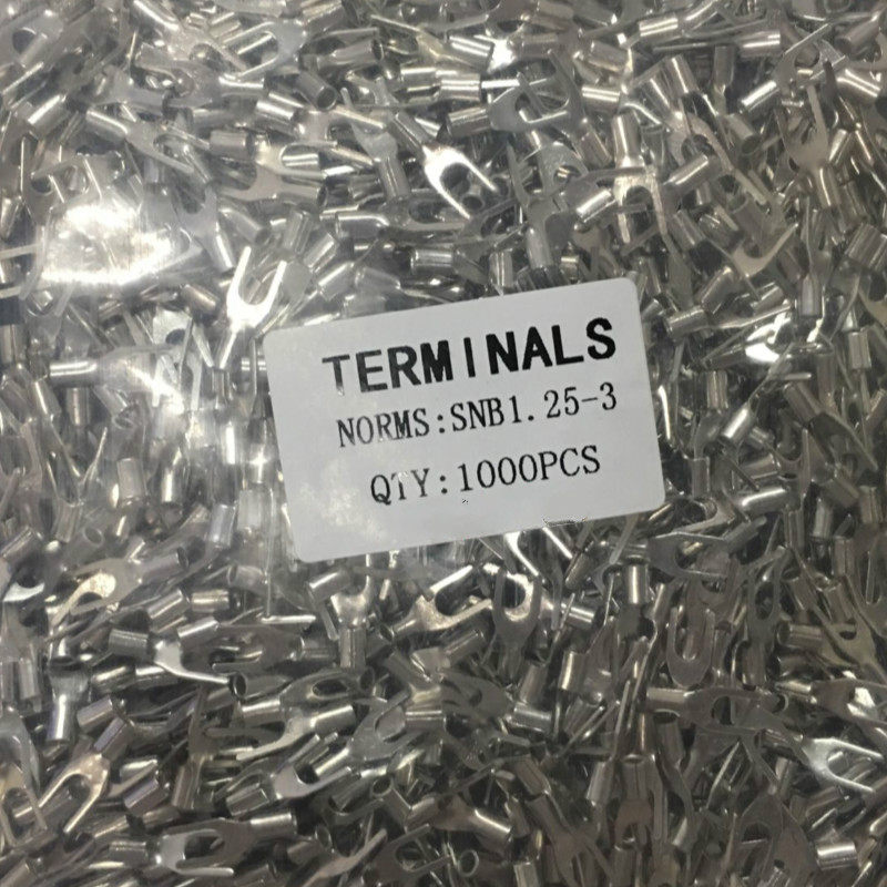 N.叉形裸端头只接线端子冷压铜端子U接线鼻叉型线耳,电子/电工,接线端子,淘宝优惠券,粉丝福利购,淘宝优惠卷