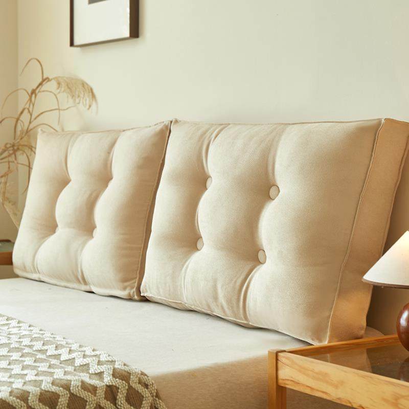 日式面包组合靠背床头大靠垫软包可拆洗样板间沙发腰枕卧室榻榻米,居家布艺,床头靠垫,淘宝优惠券,粉丝福利购,淘宝优惠卷