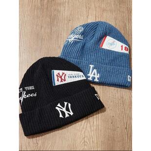 New Era纽亦华25冬新MLB旗帜狂热角落毛线帽子14726428/14726429