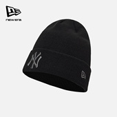 MLB极简针织帽NY运动休闲毛 New Era纽亦华2025秋冬新款 14737271