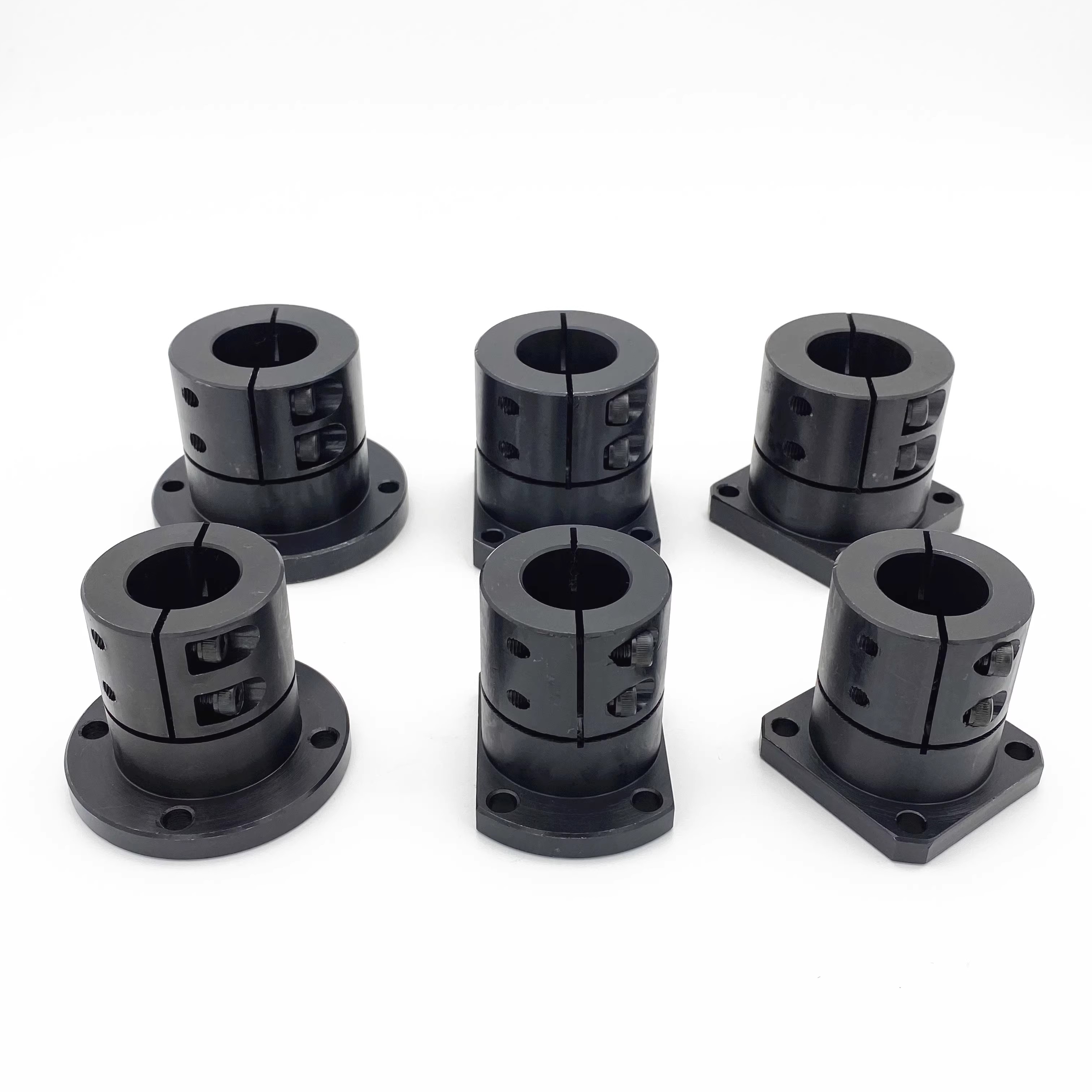 米斯米型开口双切边导向轴支座45钢STHWCB/STHWCBL16/20/25/30/40