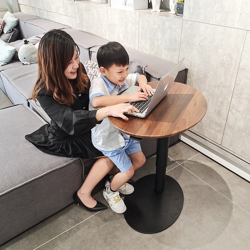 可升降床边桌站立式升降桌v懒人电脑桌办公学习桌卧室沙发边桌书