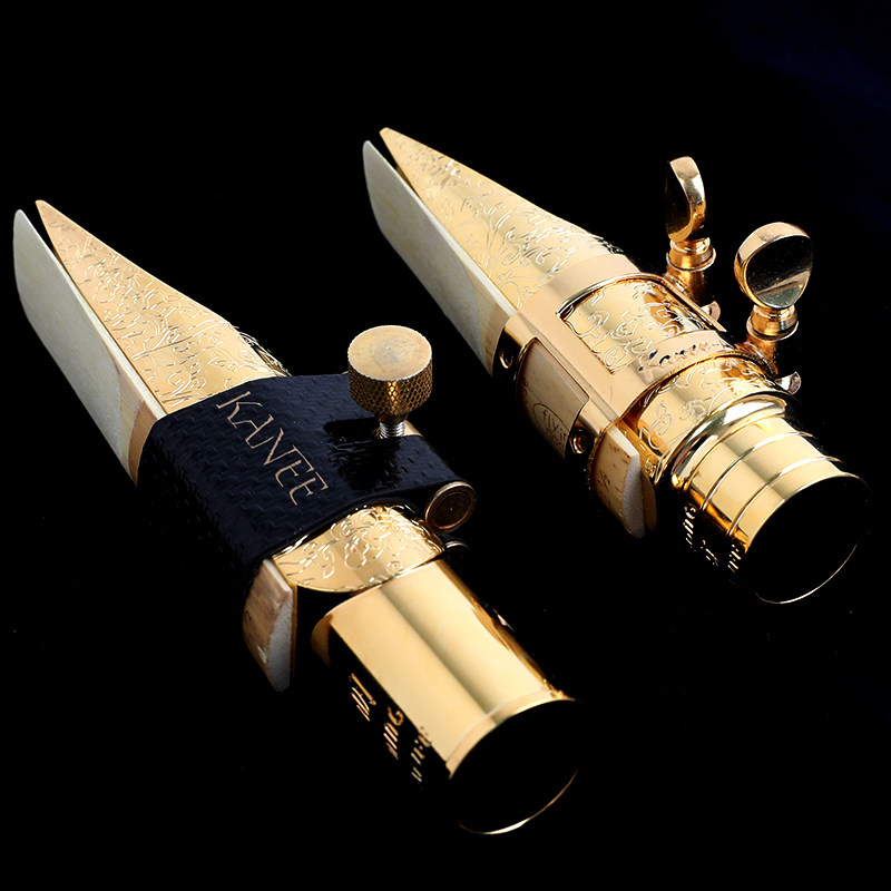 . NEE卡尼金属笛头雕降E中音降次中音萨克斯金属吹嘴明 宋