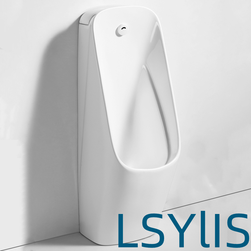 立地式内置暗装一体自动感应陶瓷男士小便斗小便池家用小便器尿斗