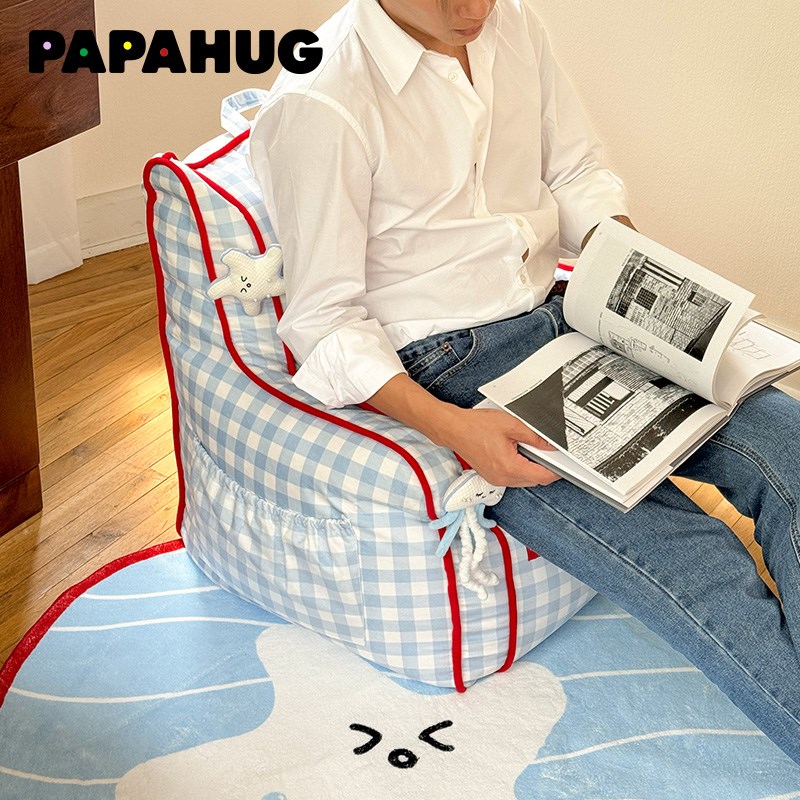 PAPAHUG 海洋儿童沙发单人椅懒人沙发窝窝椅单人沙发宝宝沙发单椅