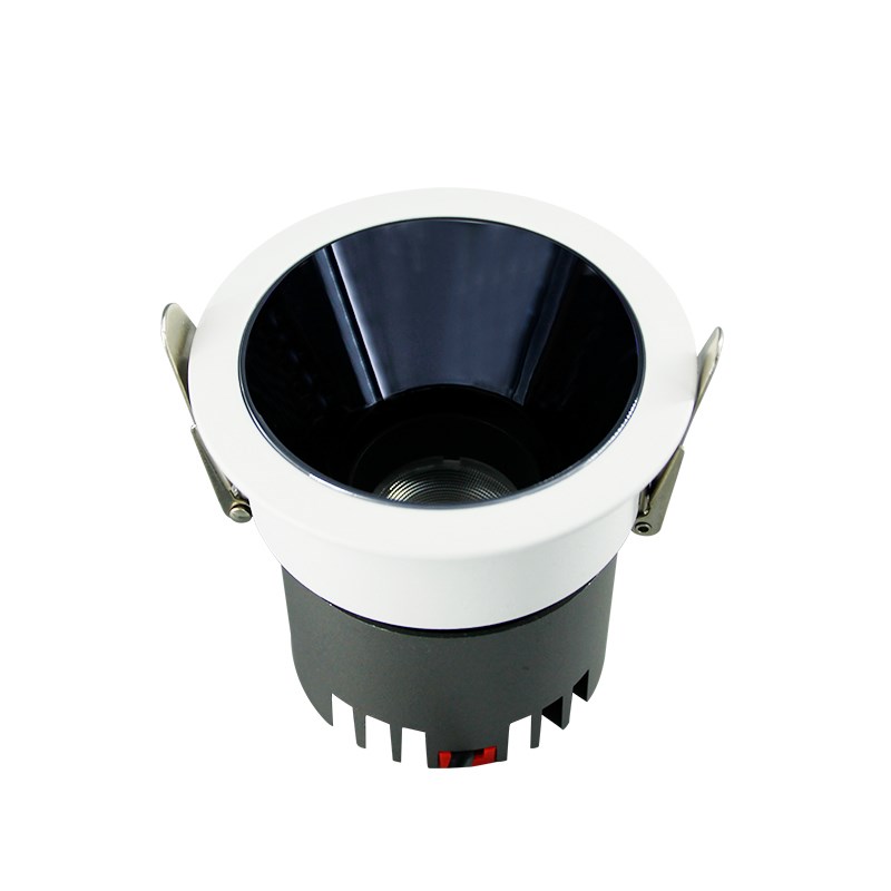 思钦防眩射灯嵌入式75mm家用led天花灯客厅无主灯窄边筒射灯3500K