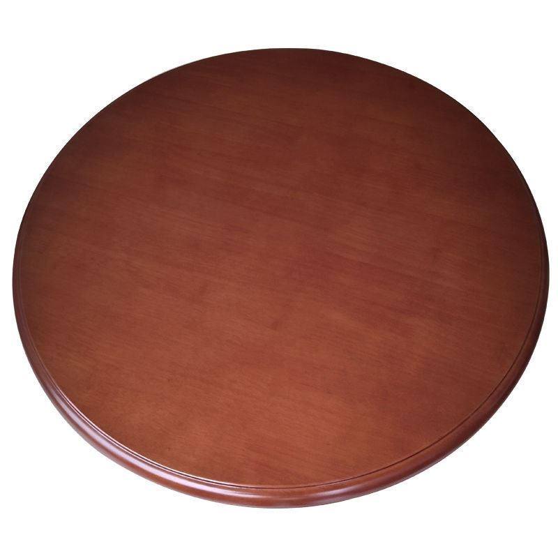 实木餐桌圆桌转盘旋转台面圆盘带转芯酒店家用现代饭桌大转盘