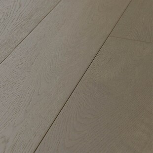 出口地板222新款雪月三层实木橡木冷侘寂风高级灰含安装精选款