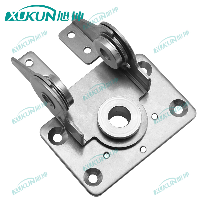 向轴扭矩铰链任意停阻尼合页工业仪器通孔可过线显示屏合页