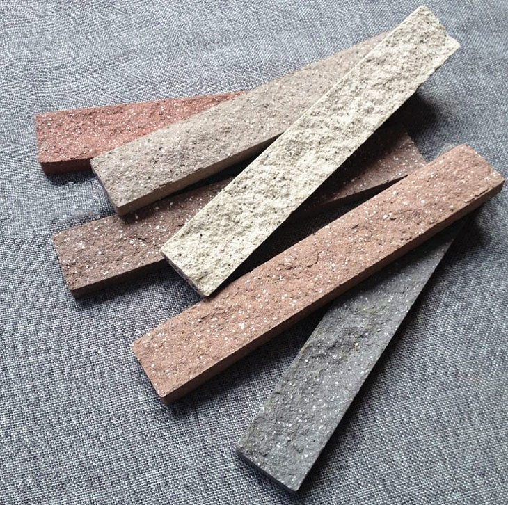 豪山外墙砖瓷砖壁砖通体砖别墅砖劈开岩石砖线石40 250乡村室外砖