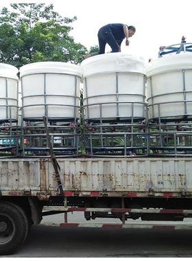 厂家3000L加厚塑料搅拌圆桶腌制发酵桶大号PE大口牛筋圆桶现货