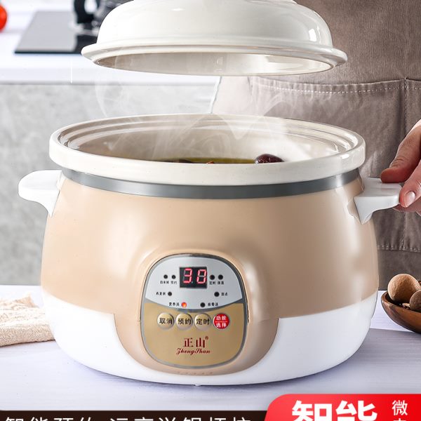 电炖锅炖汤家用全自动宝宝多功能陶瓷煮粥神器bb煲汤插电砂锅炖盅