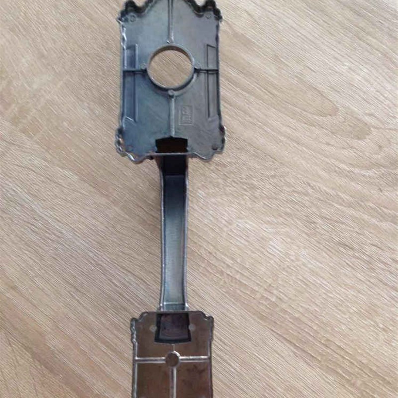 防盗门外装门自动锁老式把手拉手大门锁具家用外装十字锁把通用型