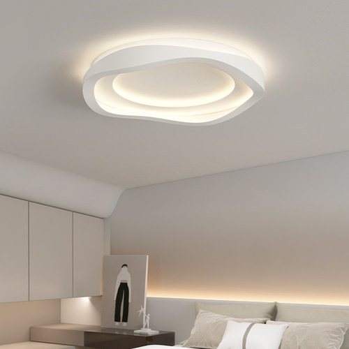 铭琢灯饰 全光谱护眼梯田卧室灯吸顶灯高显色指数书房灯悬浮灯具