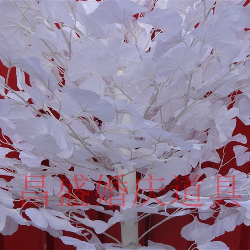 2017包邮婚庆道具新款银杏树路引许愿树迎宾区布置婚礼用品装饰